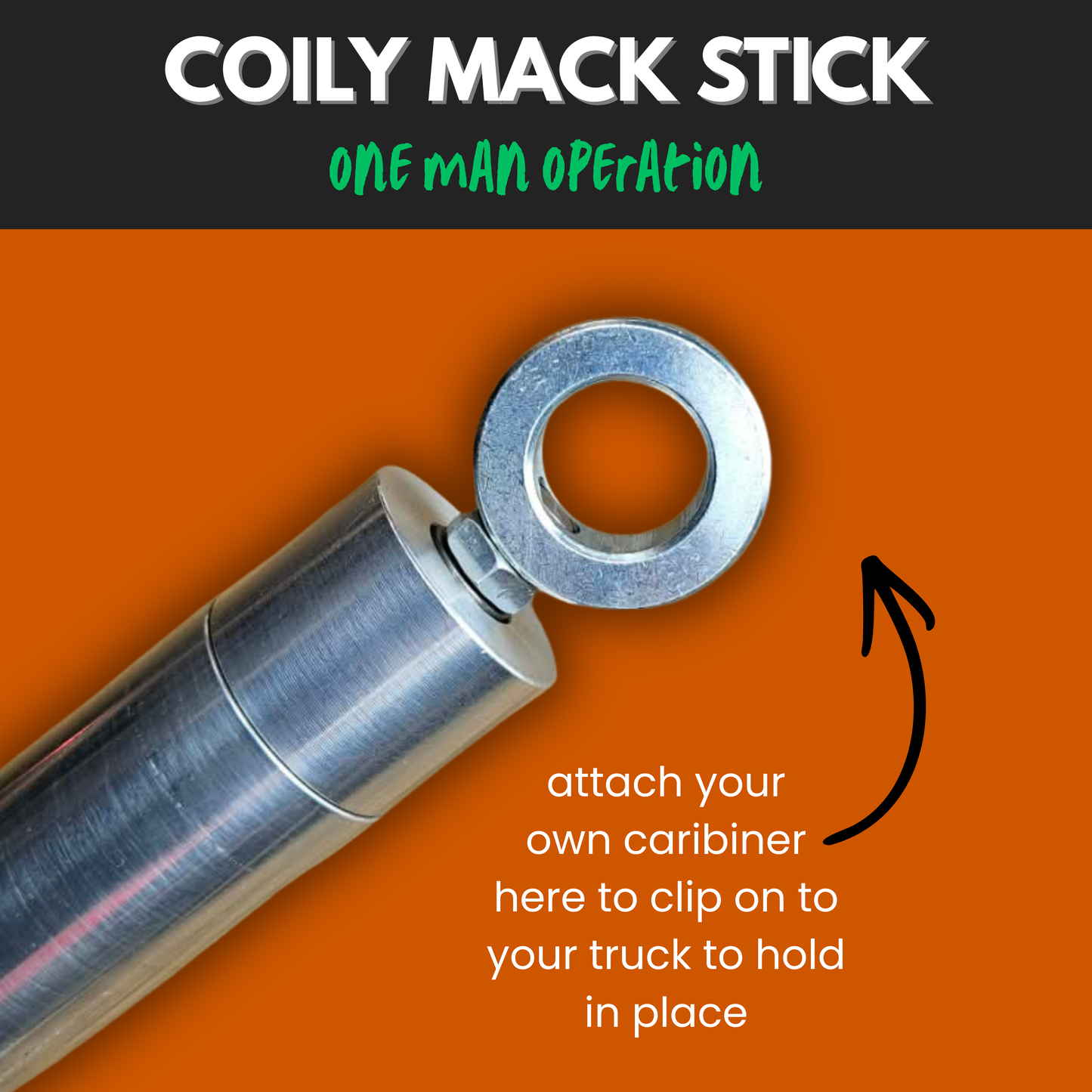 One-Man Coily Mack Stick: Tool to Coil Mechanical Jumpers